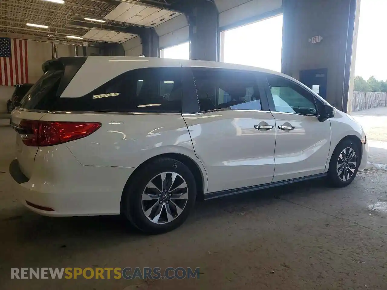 3 Фотография поврежденного автомобиля 5FNRL6H75NB047813 HONDA ODYSSEY 2022