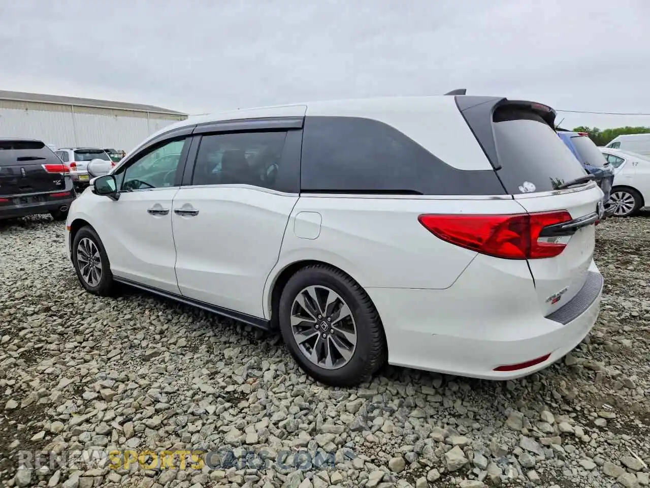 2 Фотография поврежденного автомобиля 5FNRL6H76NB002136 HONDA ODYSSEY 2022