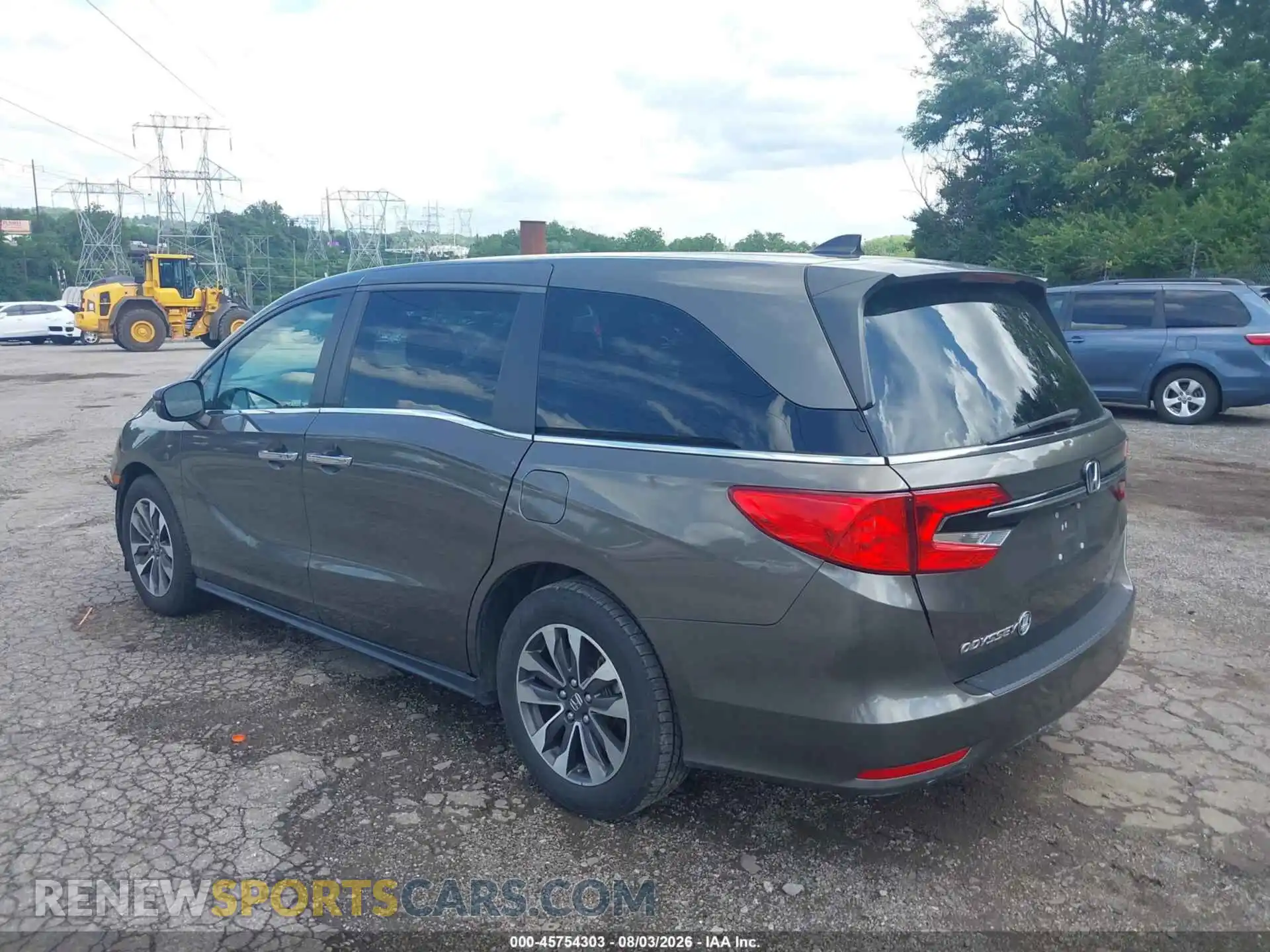 3 Фотография поврежденного автомобиля 5FNRL6H76NB020524 HONDA ODYSSEY 2022