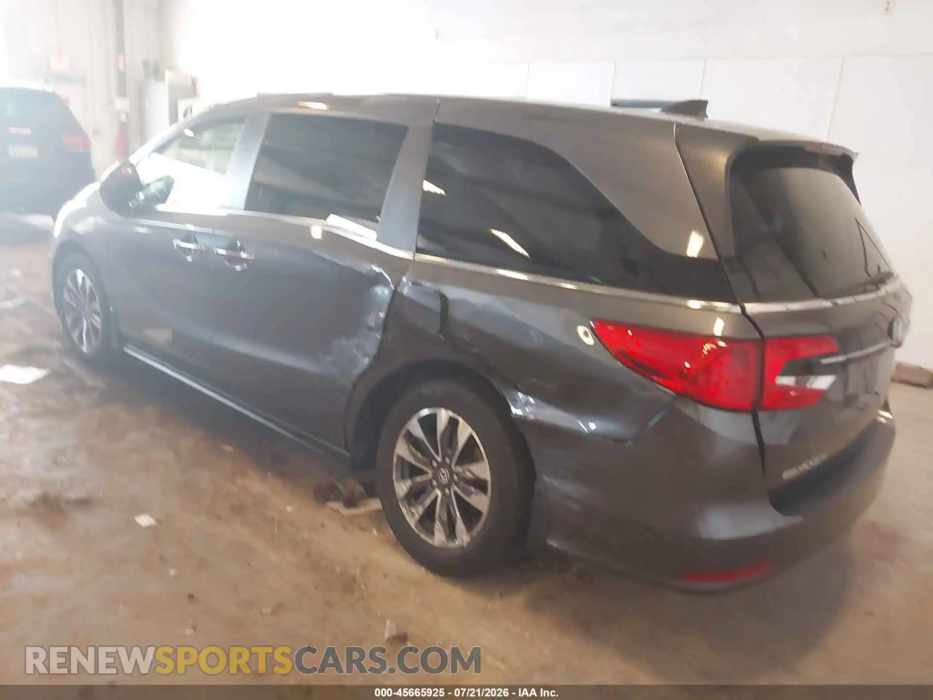 3 Фотография поврежденного автомобиля 5FNRL6H76NB022502 HONDA ODYSSEY 2022