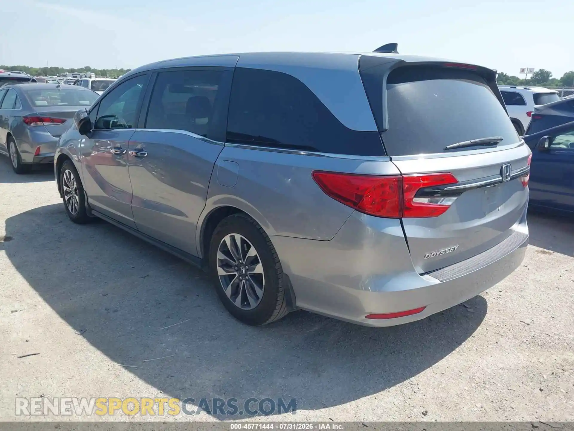 3 Фотография поврежденного автомобиля 5FNRL6H76NB028493 HONDA ODYSSEY 2022