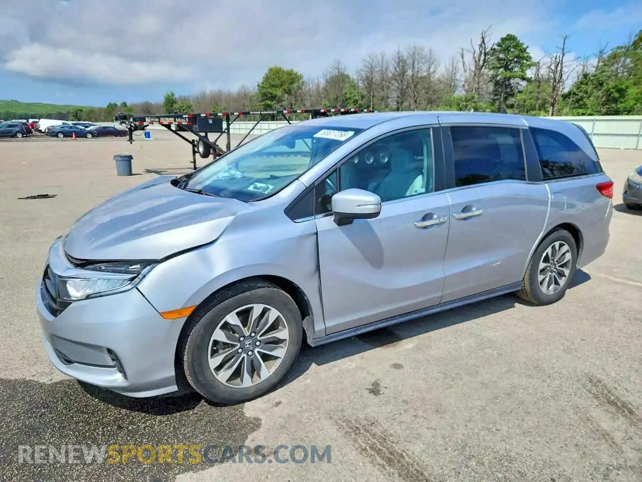 1 Фотография поврежденного автомобиля 5FNRL6H76NB029529 HONDA ODYSSEY 2022