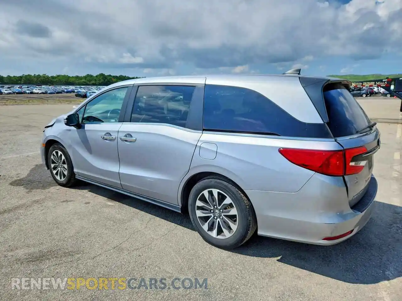 2 Фотография поврежденного автомобиля 5FNRL6H76NB029529 HONDA ODYSSEY 2022