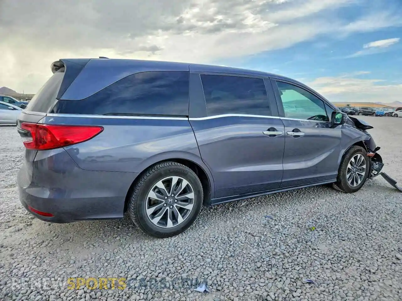 3 Photograph of a damaged car 5FNRL6H76NB034102 HONDA ODYSSEY 2022