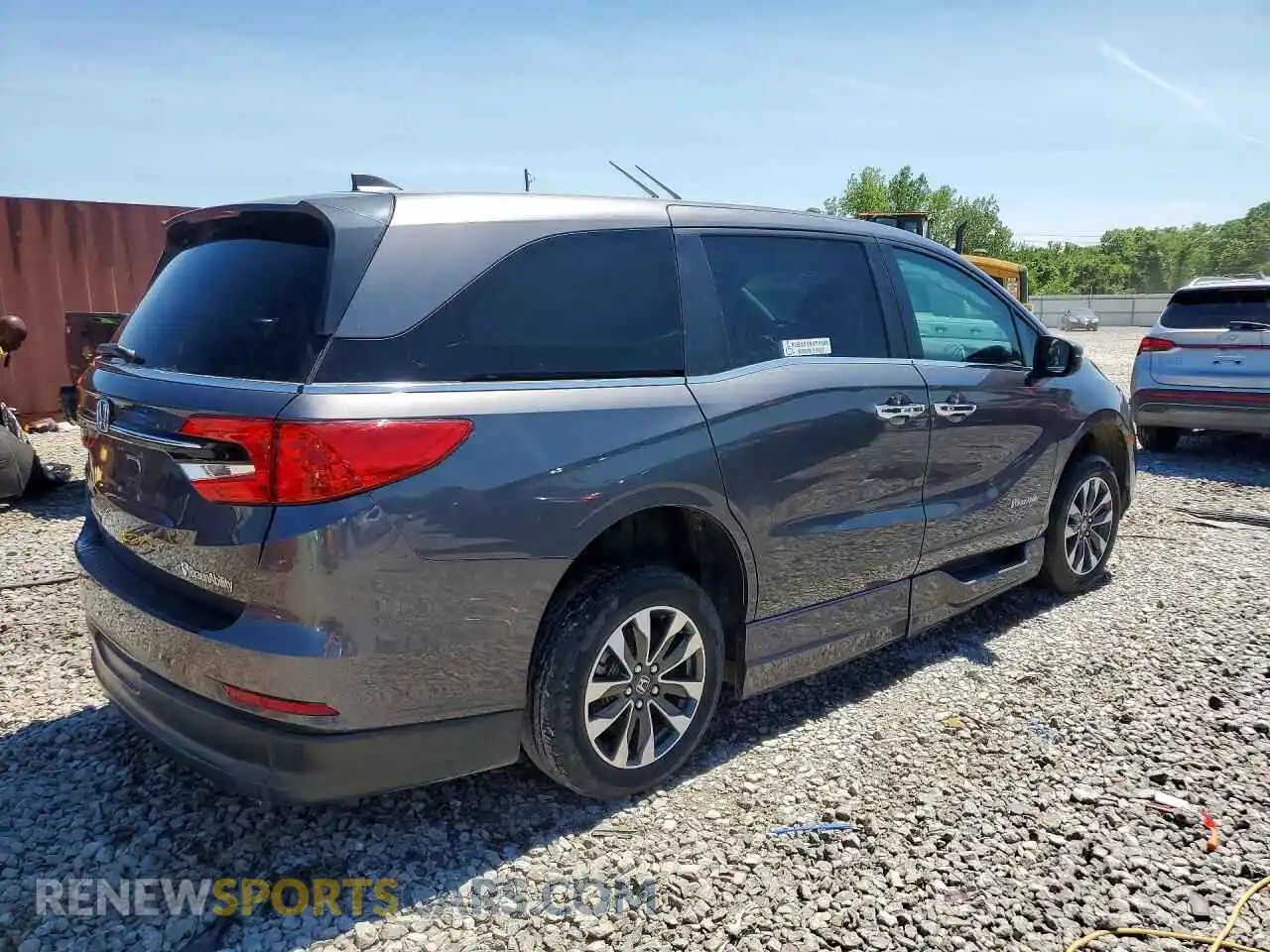 3 Фотография поврежденного автомобиля 5FNRL6H76NB062420 HONDA ODYSSEY 2022