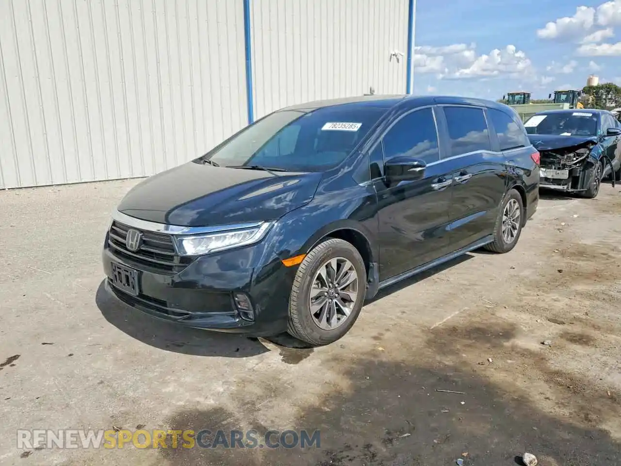 1 Фотография поврежденного автомобиля 5FNRL6H77NB010214 HONDA ODYSSEY 2022