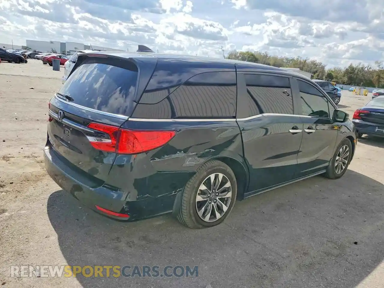 3 Фотография поврежденного автомобиля 5FNRL6H77NB010214 HONDA ODYSSEY 2022