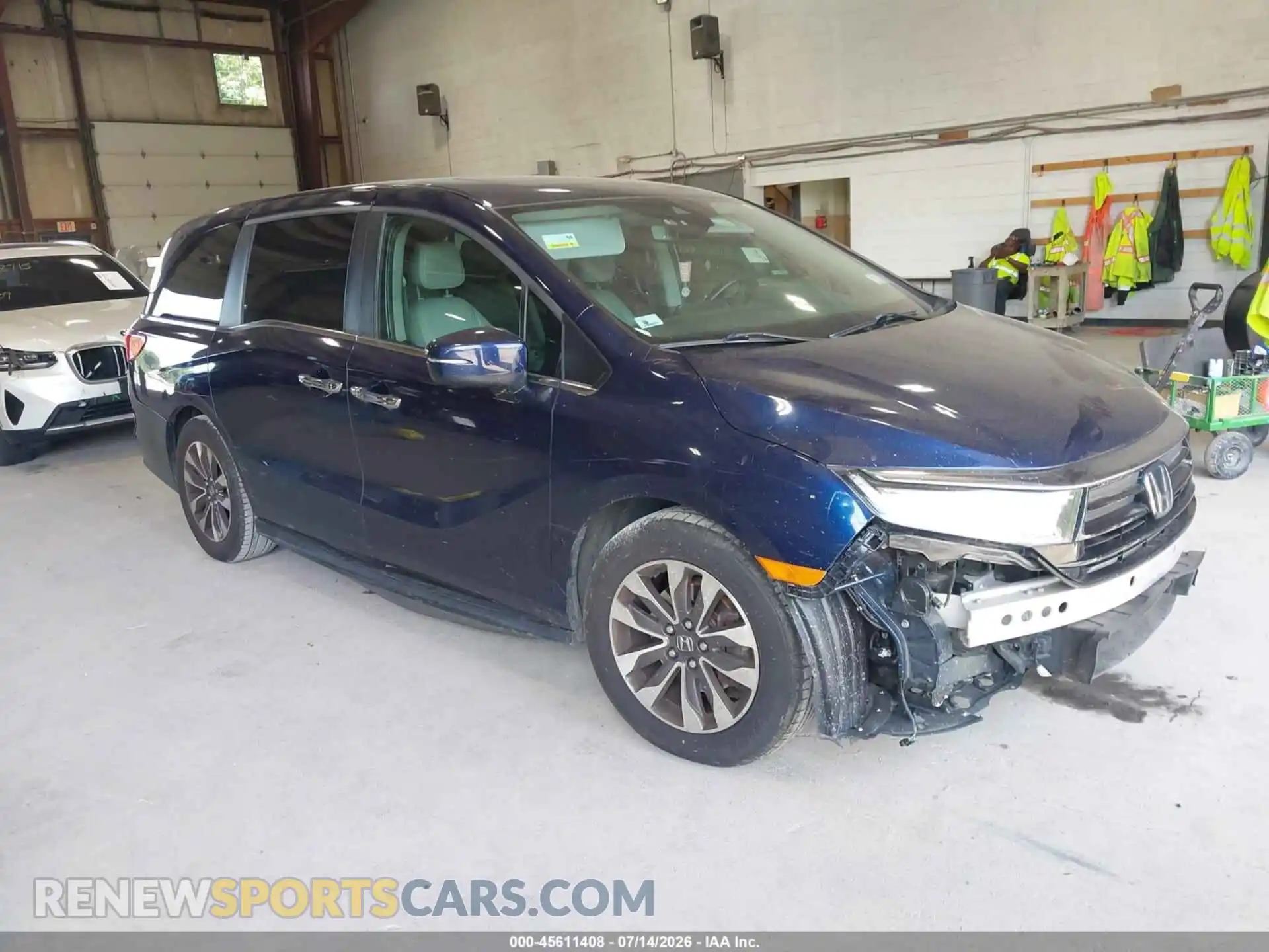 1 Фотография поврежденного автомобиля 5FNRL6H77NB020192 HONDA ODYSSEY 2022