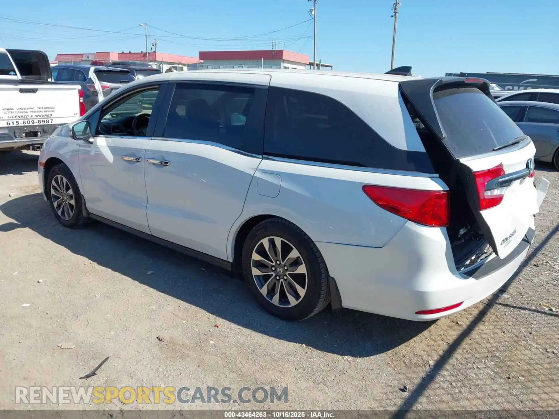 3 Photograph of a damaged car 5FNRL6H77NB021911 HONDA ODYSSEY 2022