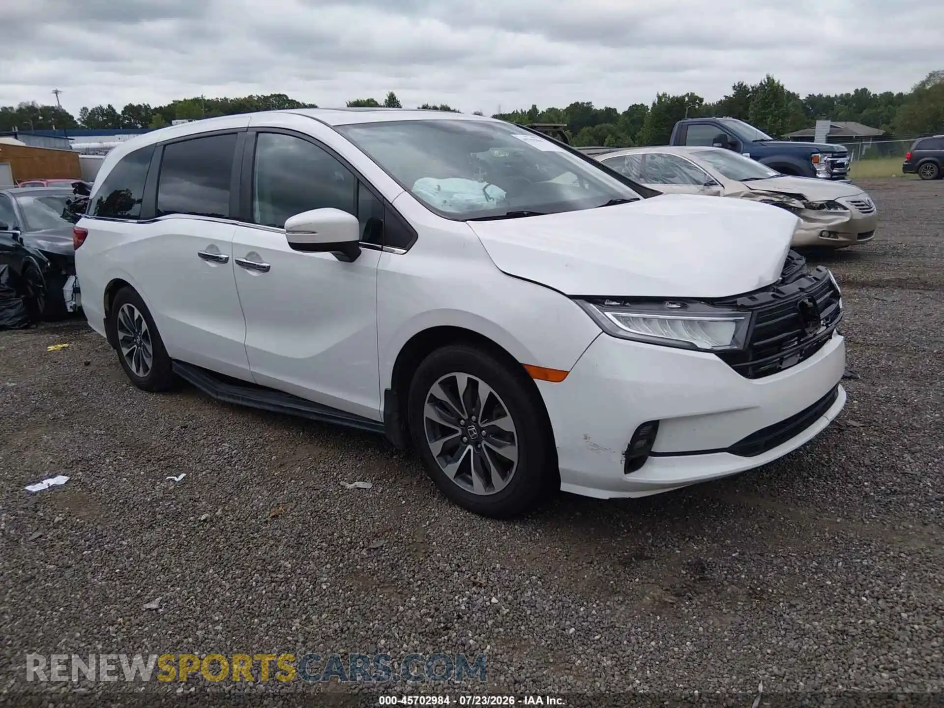 1 Фотография поврежденного автомобиля 5FNRL6H77NB032729 HONDA ODYSSEY 2022