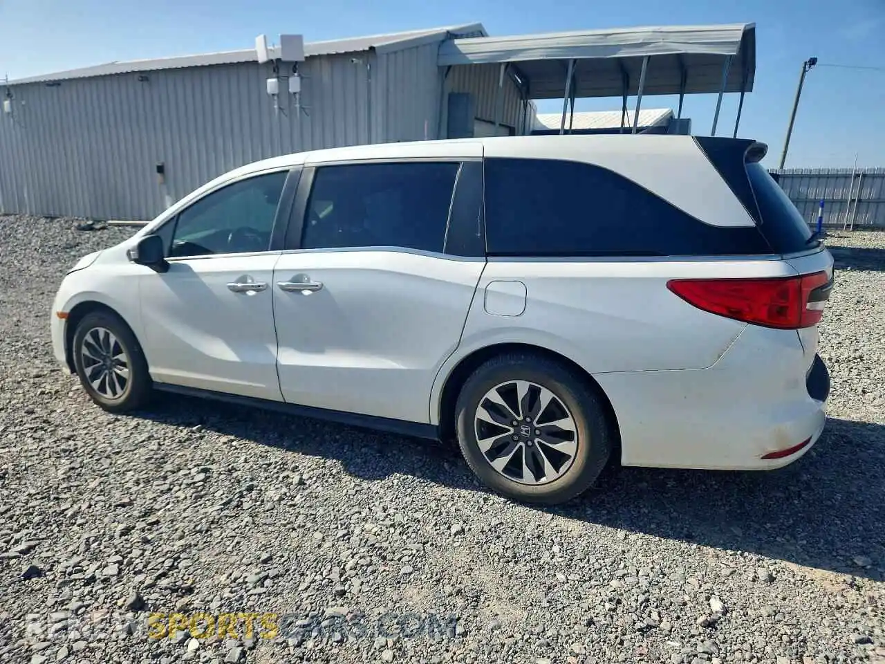 2 Photograph of a damaged car 5FNRL6H77NB036506 HONDA ODYSSEY 2022