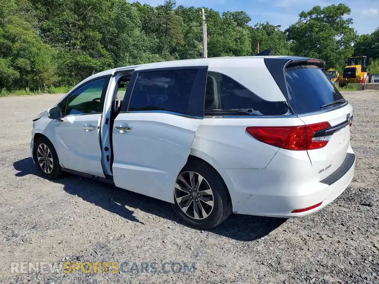 2 Фотография поврежденного автомобиля 5FNRL6H77NB042208 HONDA ODYSSEY 2022