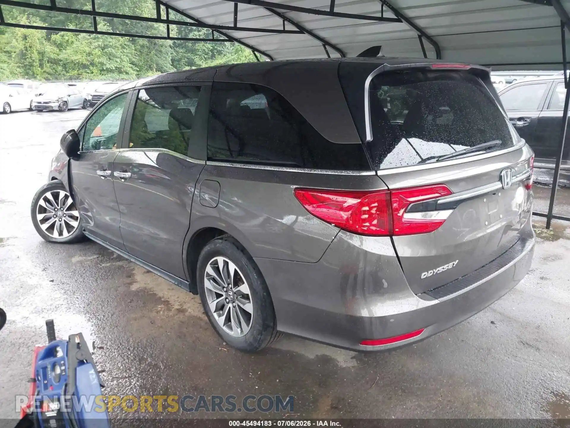 3 Фотография поврежденного автомобиля 5FNRL6H77NB053578 HONDA ODYSSEY 2022