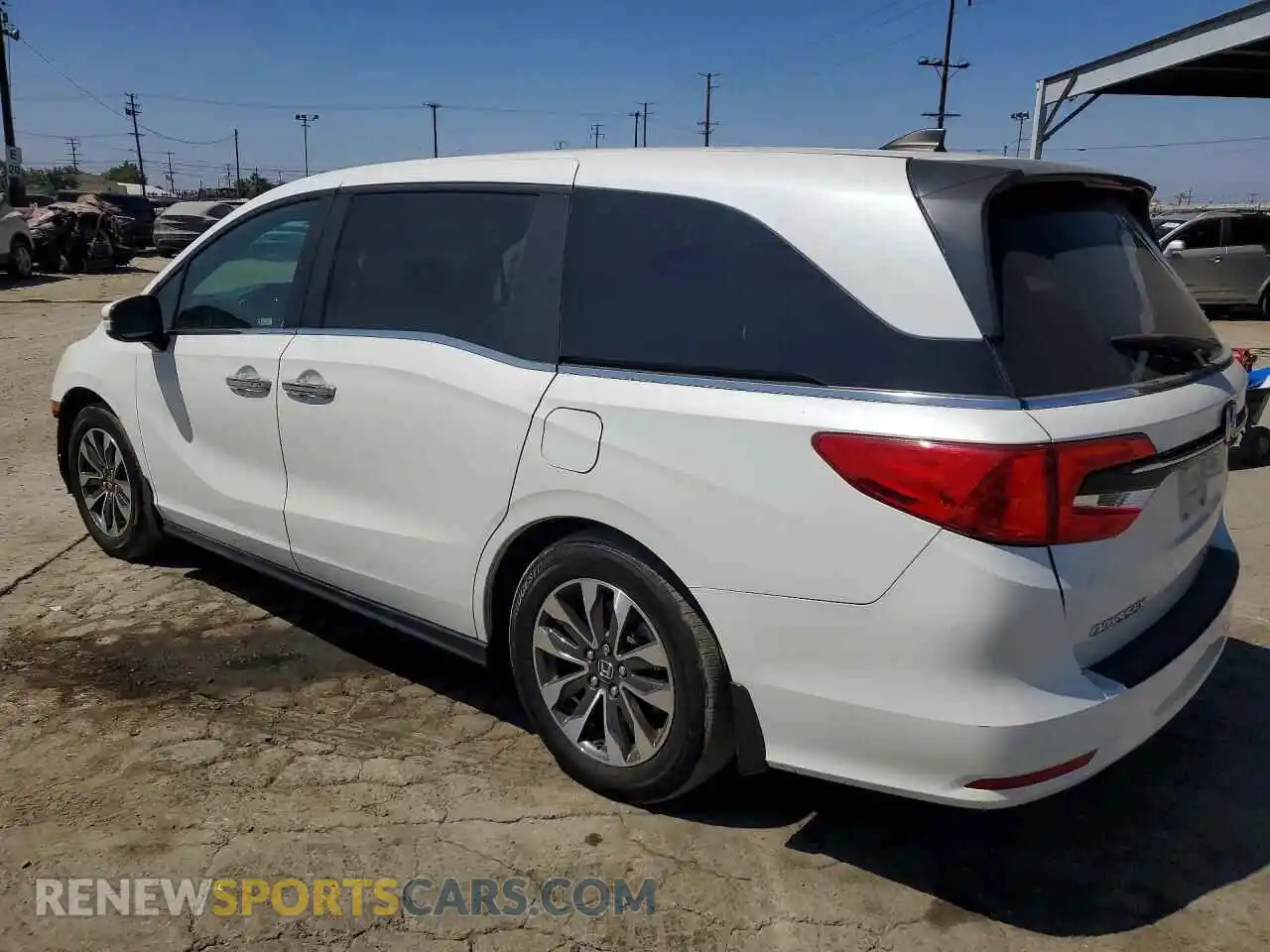 2 Фотография поврежденного автомобиля 5FNRL6H77NB060434 HONDA ODYSSEY 2022