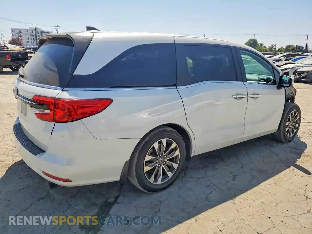 3 Фотография поврежденного автомобиля 5FNRL6H77NB060434 HONDA ODYSSEY 2022