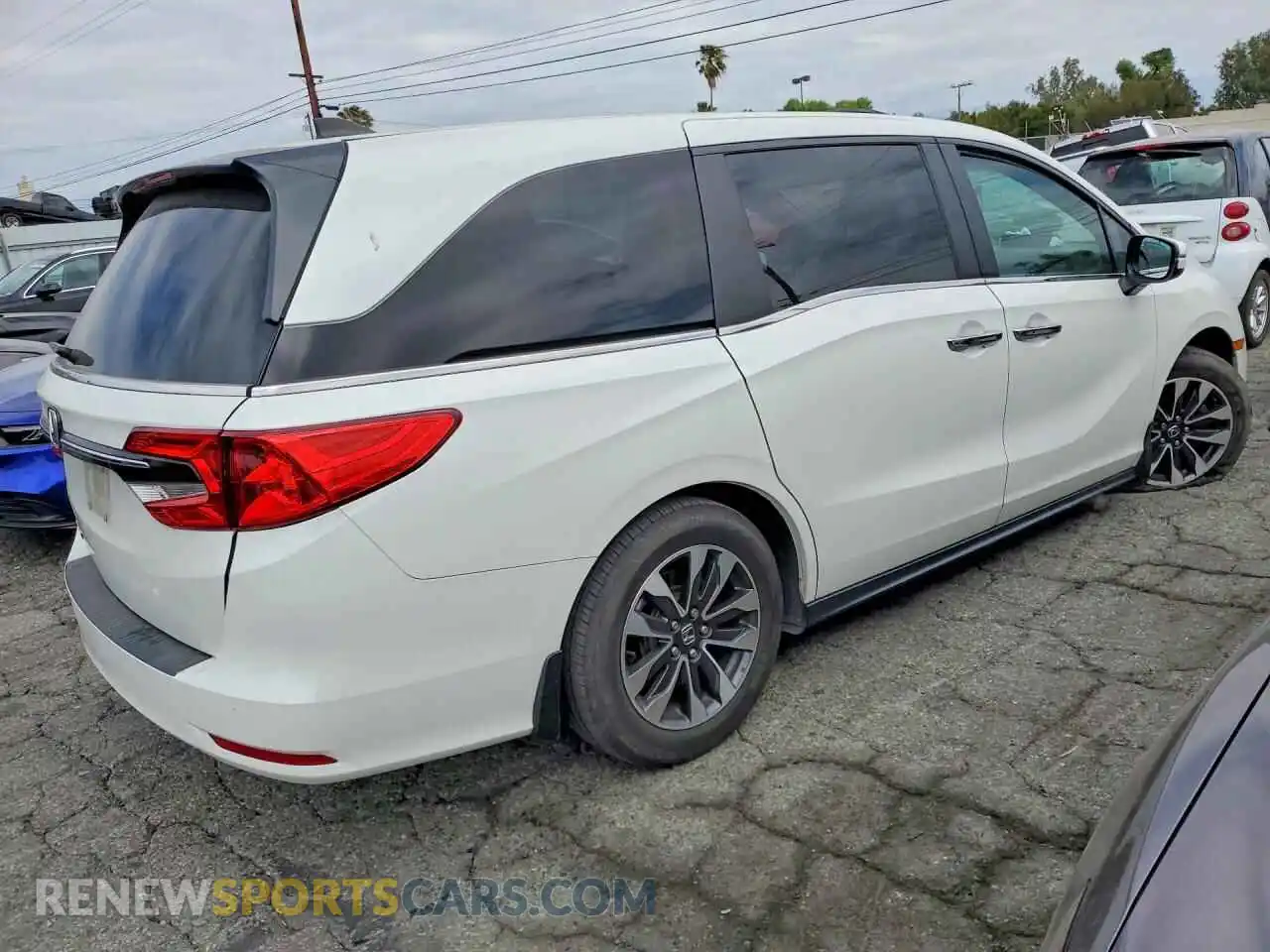 3 Photograph of a damaged car 5FNRL6H77NB068050 HONDA ODYSSEY 2022
