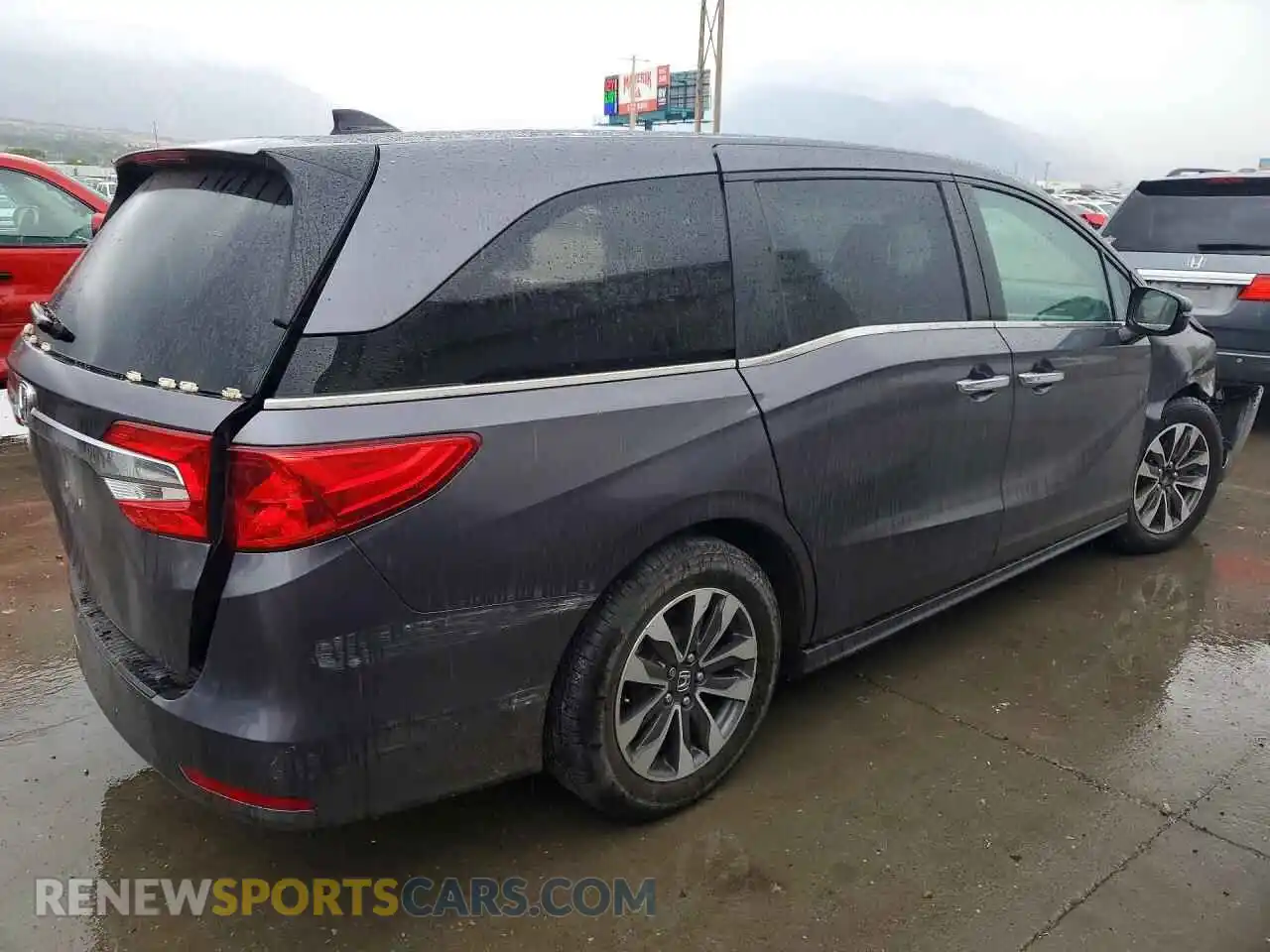 3 Photograph of a damaged car 5FNRL6H78NB027751 HONDA ODYSSEY 2022