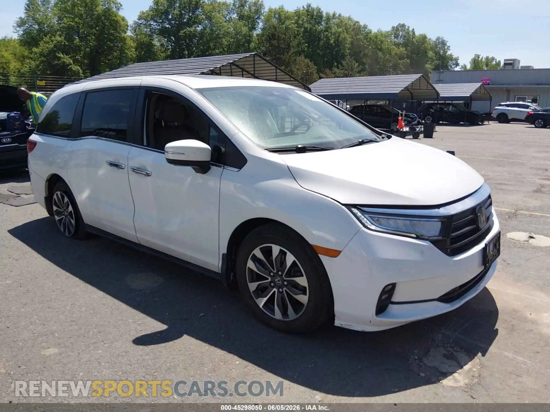1 Фотография поврежденного автомобиля 5FNRL6H78NB034506 HONDA ODYSSEY 2022