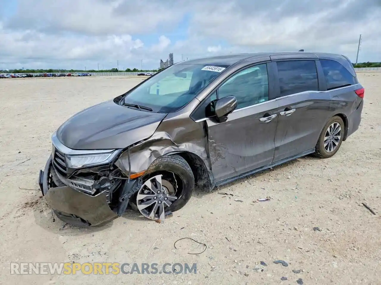 1 Фотография поврежденного автомобиля 5FNRL6H78NB041097 HONDA ODYSSEY 2022