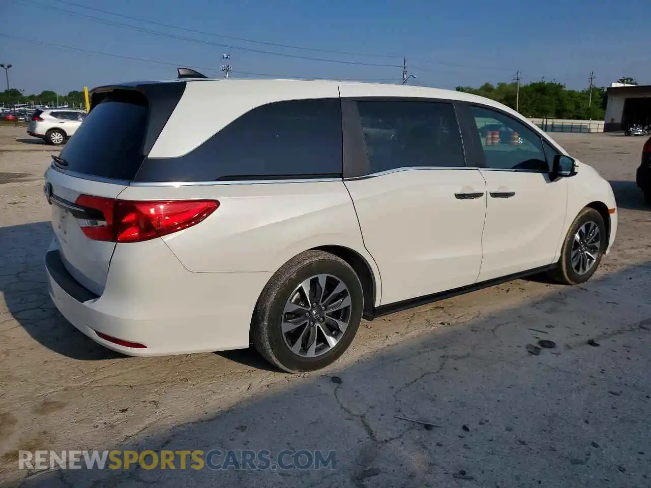 3 Photograph of a damaged car 5FNRL6H78NB044548 HONDA ODYSSEY 2022