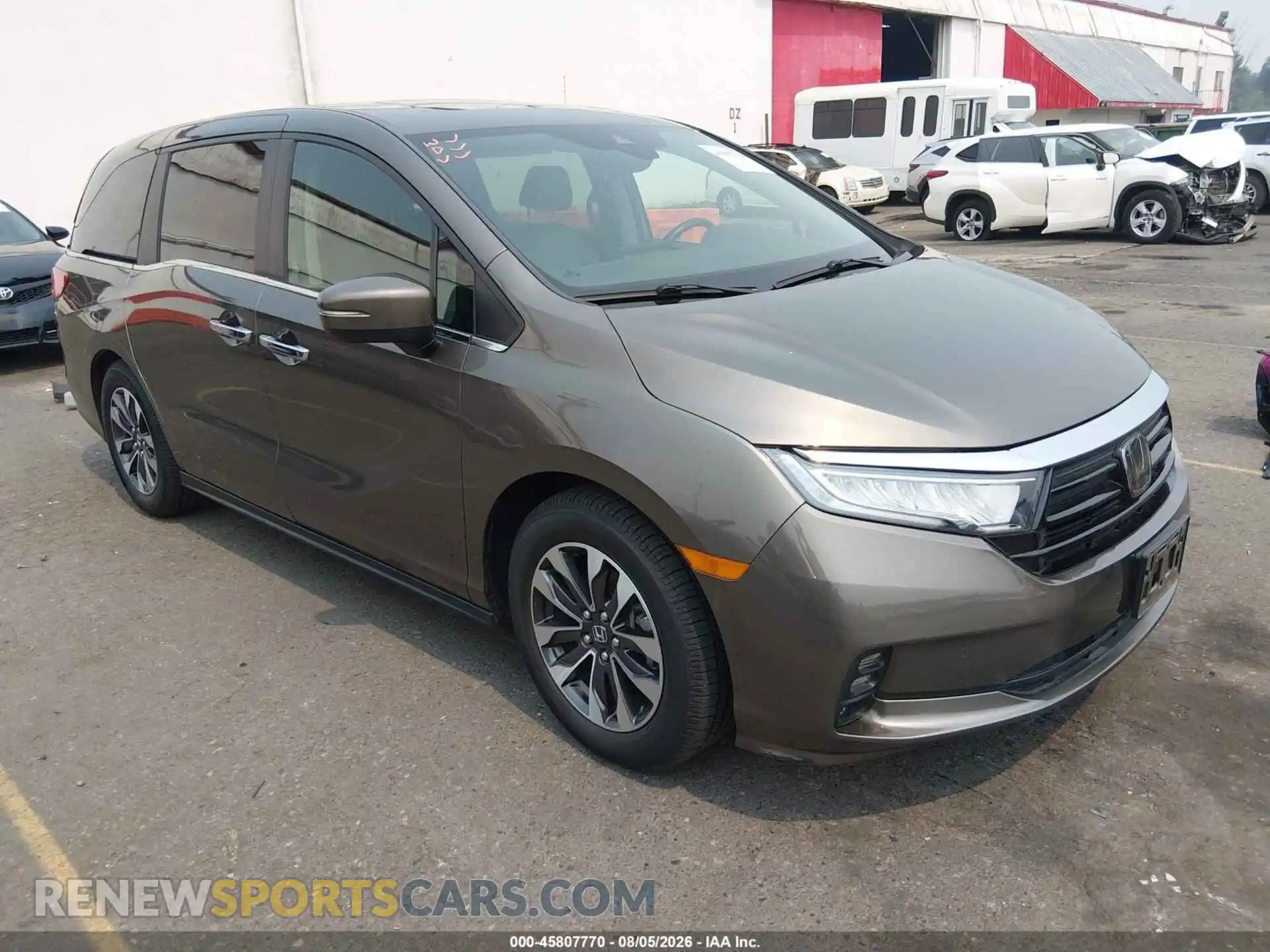 1 Фотография поврежденного автомобиля 5FNRL6H78NB050494 HONDA ODYSSEY 2022