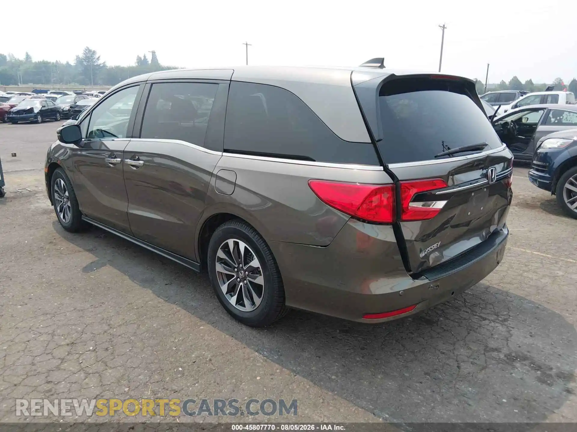 3 Фотография поврежденного автомобиля 5FNRL6H78NB050494 HONDA ODYSSEY 2022