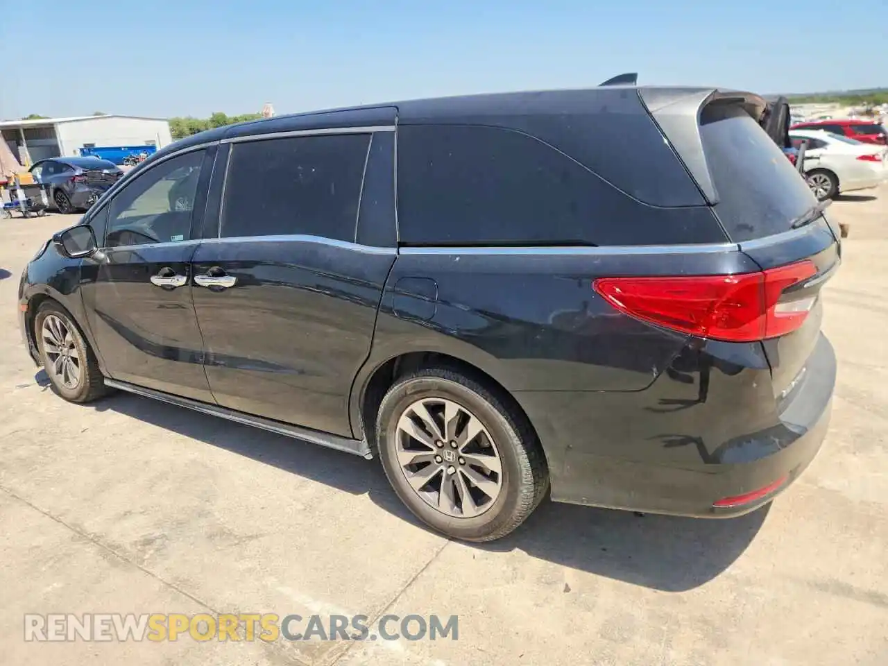 2 Фотография поврежденного автомобиля 5FNRL6H79NB014605 HONDA ODYSSEY 2022