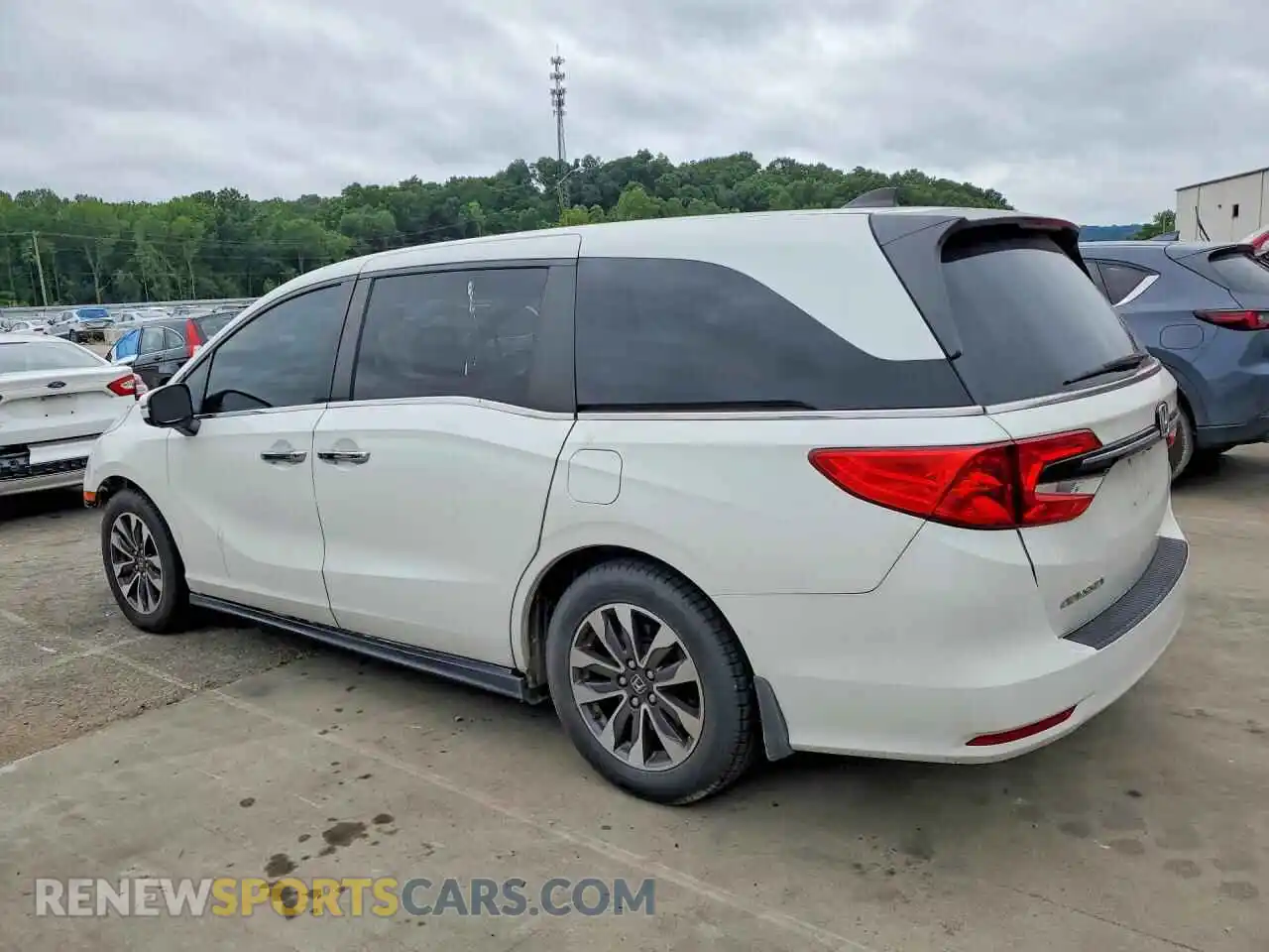 2 Фотография поврежденного автомобиля 5FNRL6H79NB019058 HONDA ODYSSEY 2022