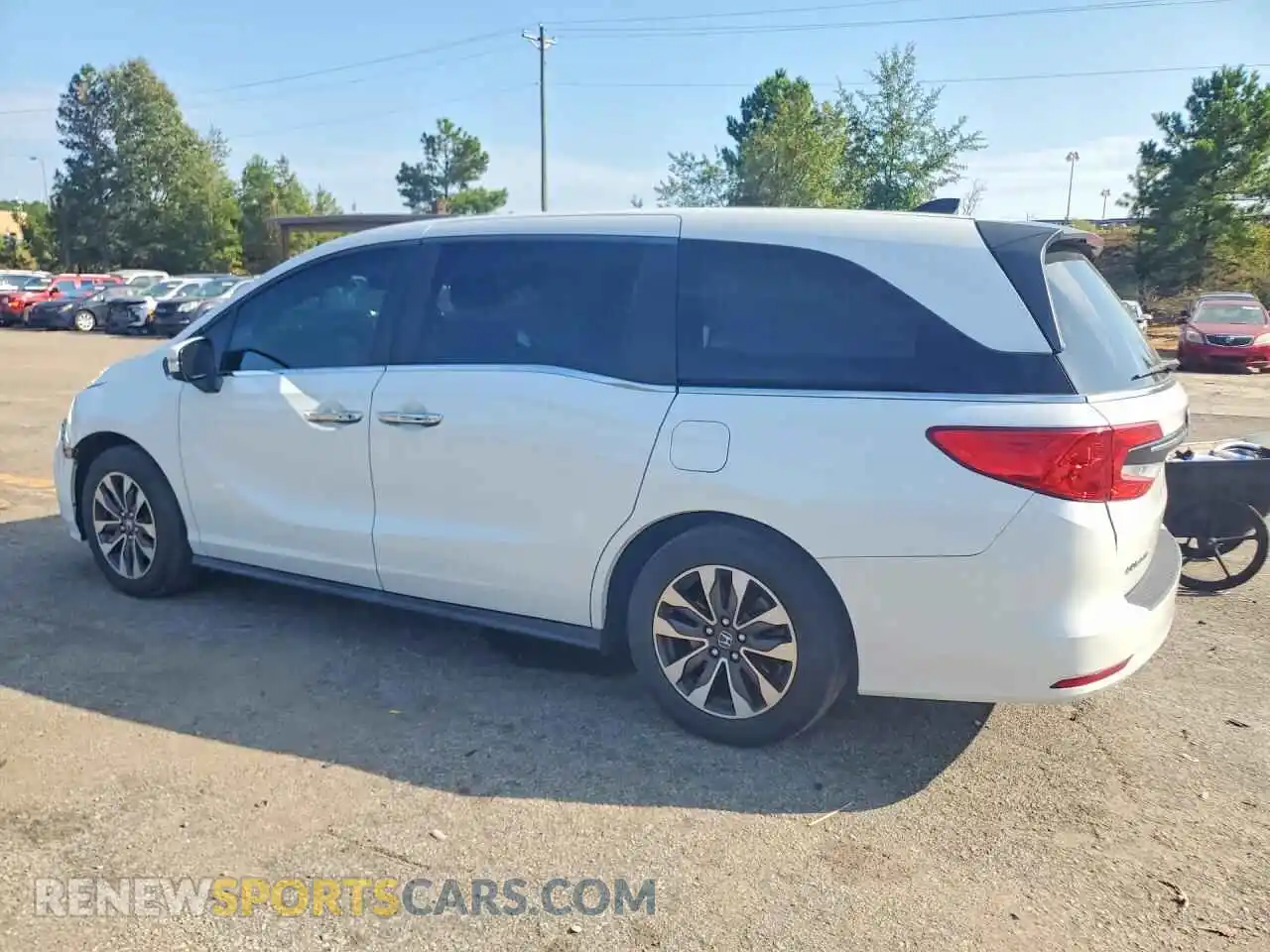 2 Photograph of a damaged car 5FNRL6H79NB020842 HONDA ODYSSEY 2022