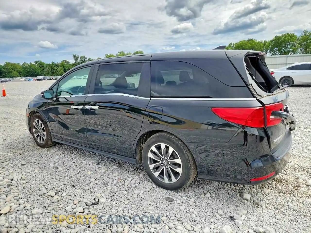 2 Фотография поврежденного автомобиля 5FNRL6H79NB024230 HONDA ODYSSEY 2022