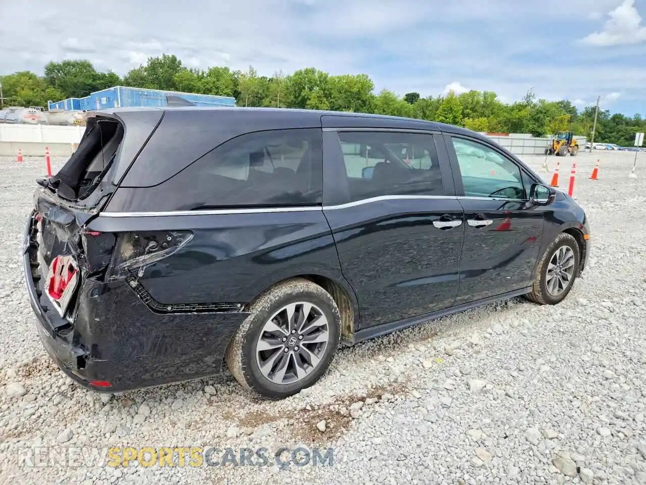 3 Фотография поврежденного автомобиля 5FNRL6H79NB024230 HONDA ODYSSEY 2022