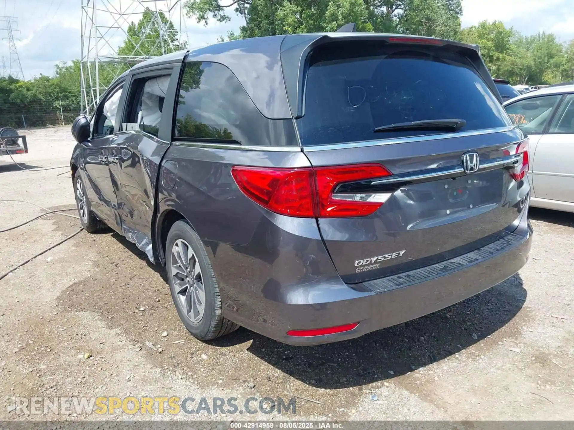 3 Фотография поврежденного автомобиля 5FNRL6H79NB024406 HONDA ODYSSEY 2022