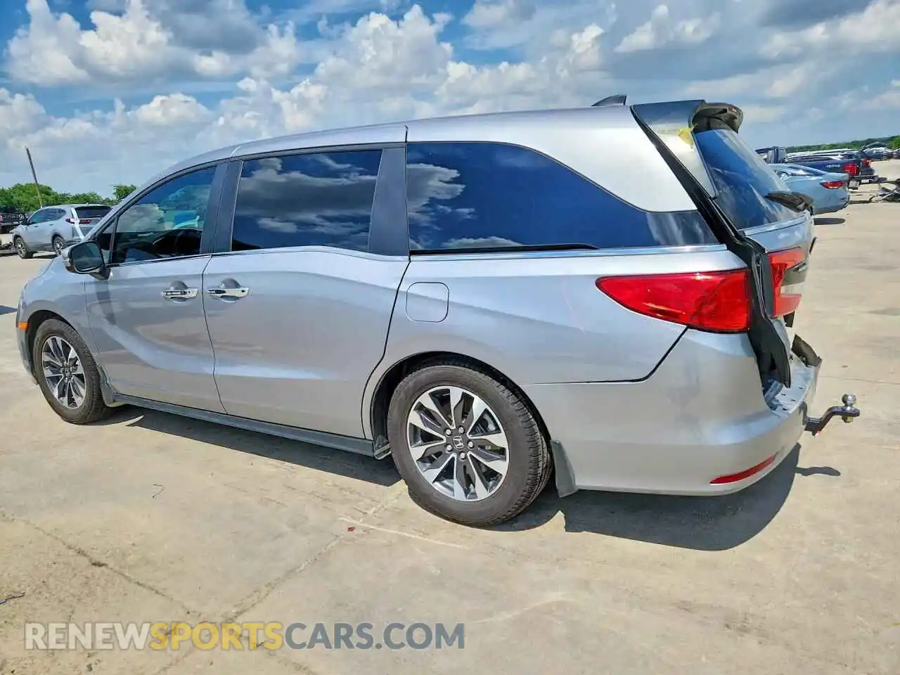 2 Фотография поврежденного автомобиля 5FNRL6H79NB051802 HONDA ODYSSEY 2022