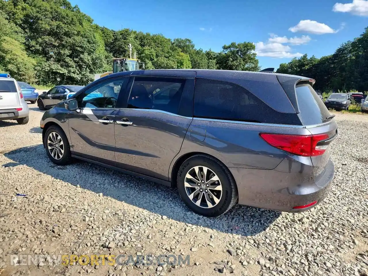 2 Фотография поврежденного автомобиля 5FNRL6H79NB052495 HONDA ODYSSEY 2022