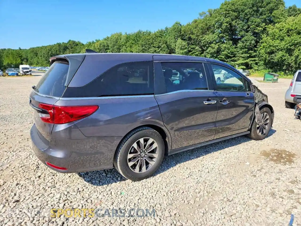 3 Фотография поврежденного автомобиля 5FNRL6H79NB052495 HONDA ODYSSEY 2022