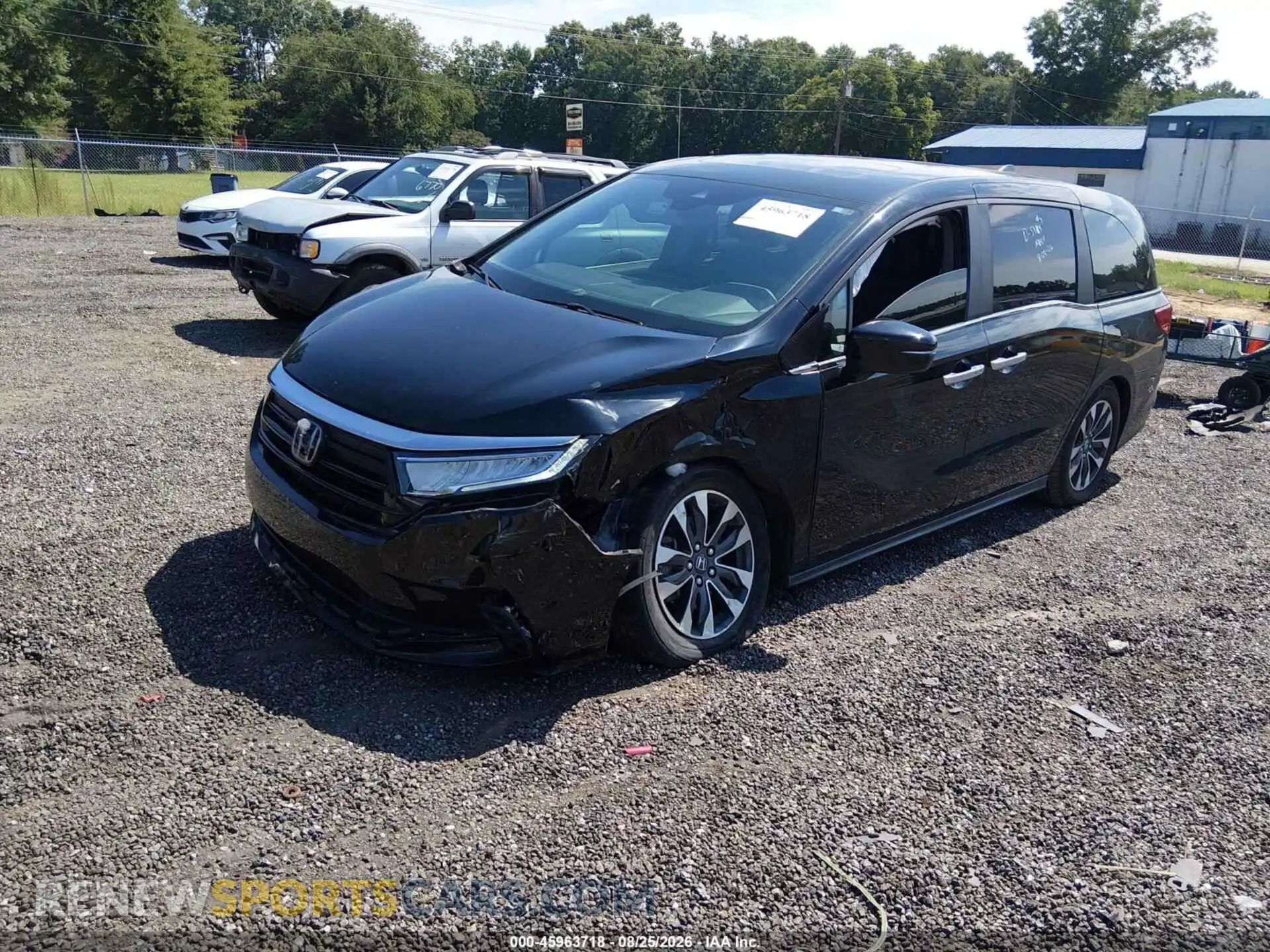 2 Фотография поврежденного автомобиля 5FNRL6H79NB065814 HONDA ODYSSEY 2022