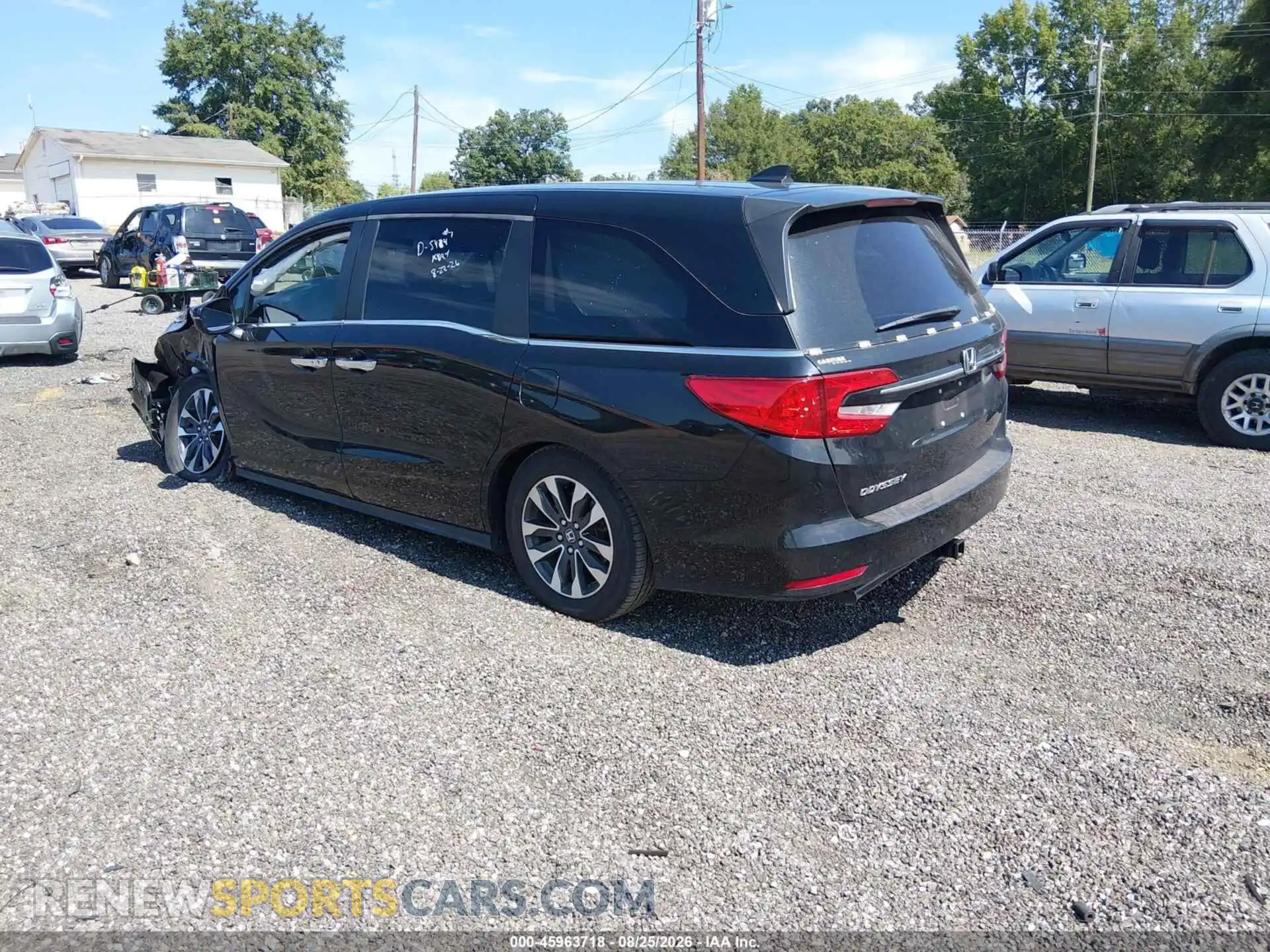 3 Фотография поврежденного автомобиля 5FNRL6H79NB065814 HONDA ODYSSEY 2022
