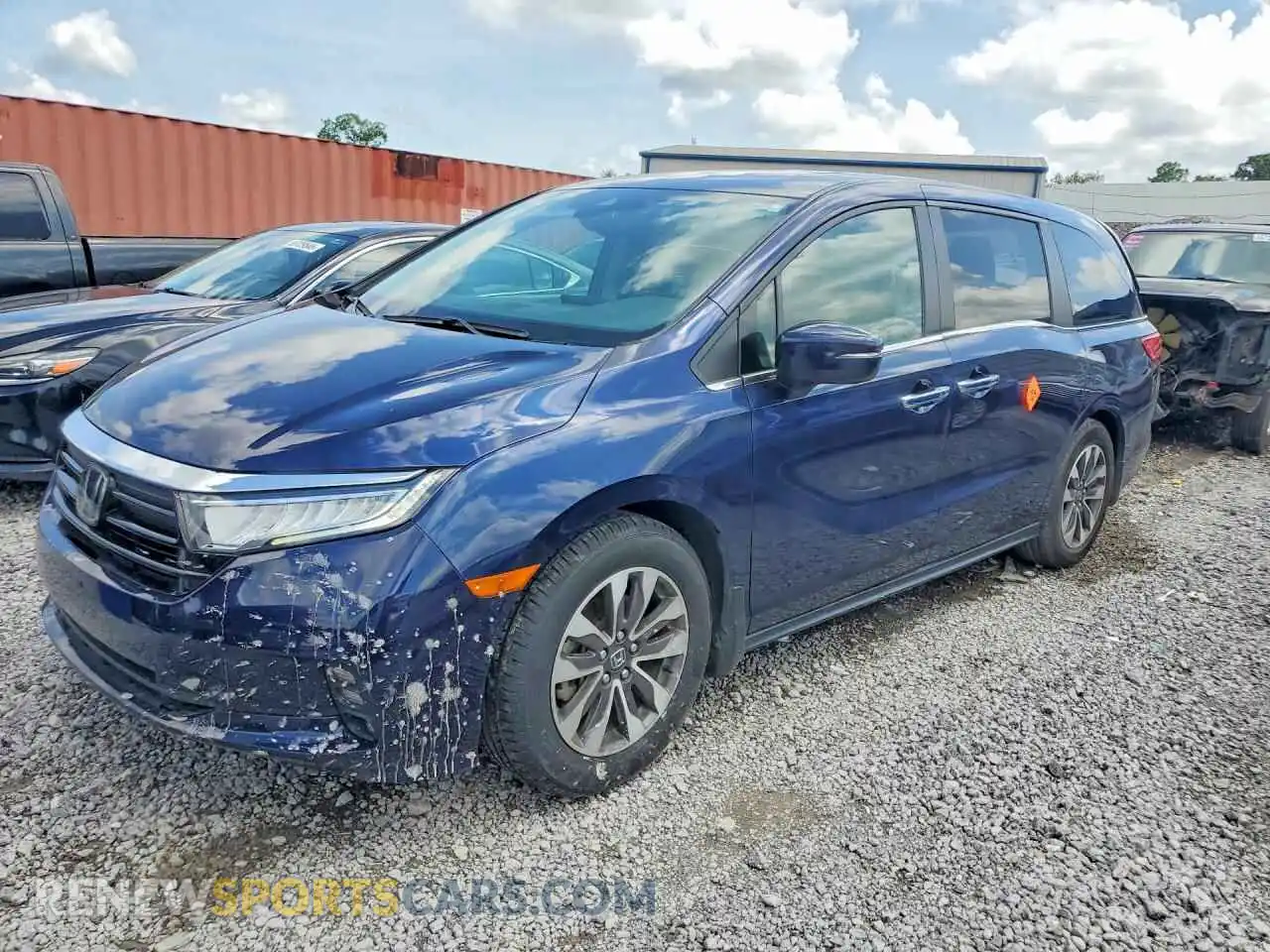 1 Фотография поврежденного автомобиля 5FNRL6H7XNB006450 HONDA ODYSSEY 2022