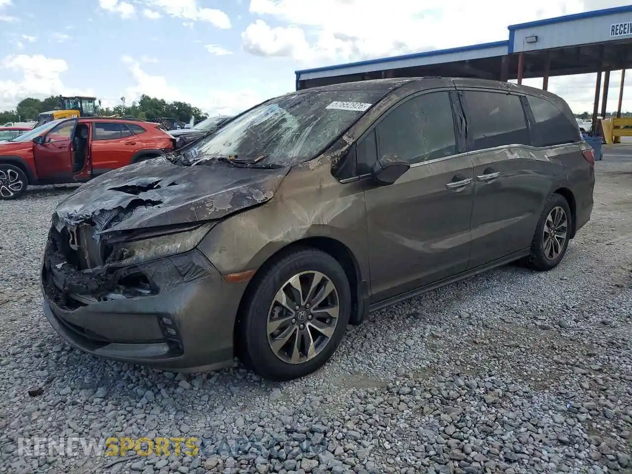 1 Фотография поврежденного автомобиля 5FNRL6H7XNB013236 HONDA ODYSSEY 2022