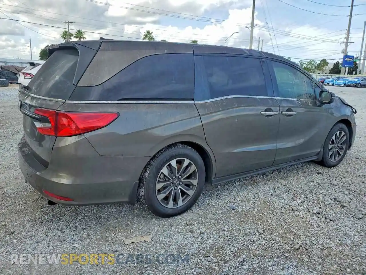 3 Фотография поврежденного автомобиля 5FNRL6H7XNB013236 HONDA ODYSSEY 2022