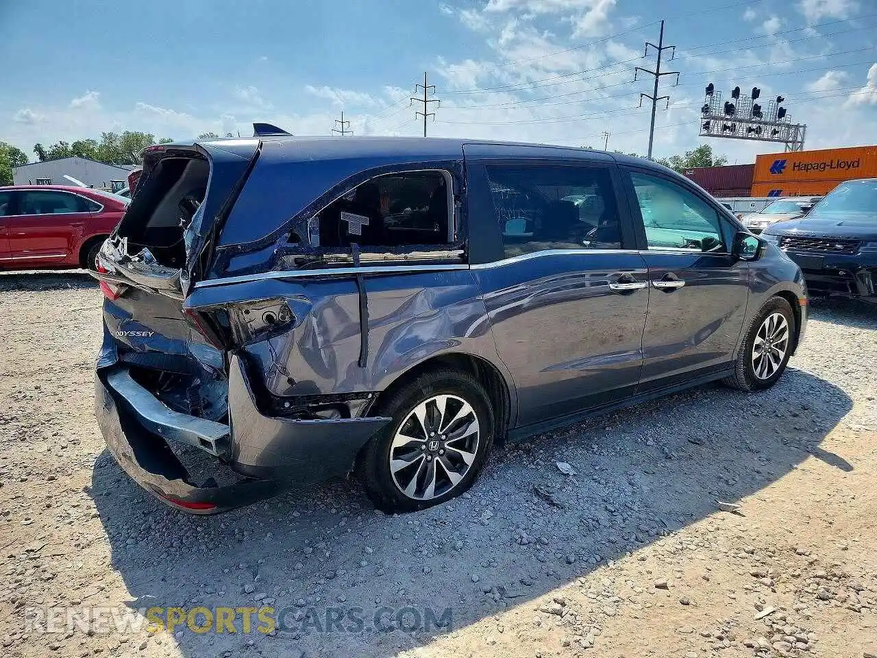 3 Фотография поврежденного автомобиля 5FNRL6H7XNB037875 HONDA ODYSSEY 2022