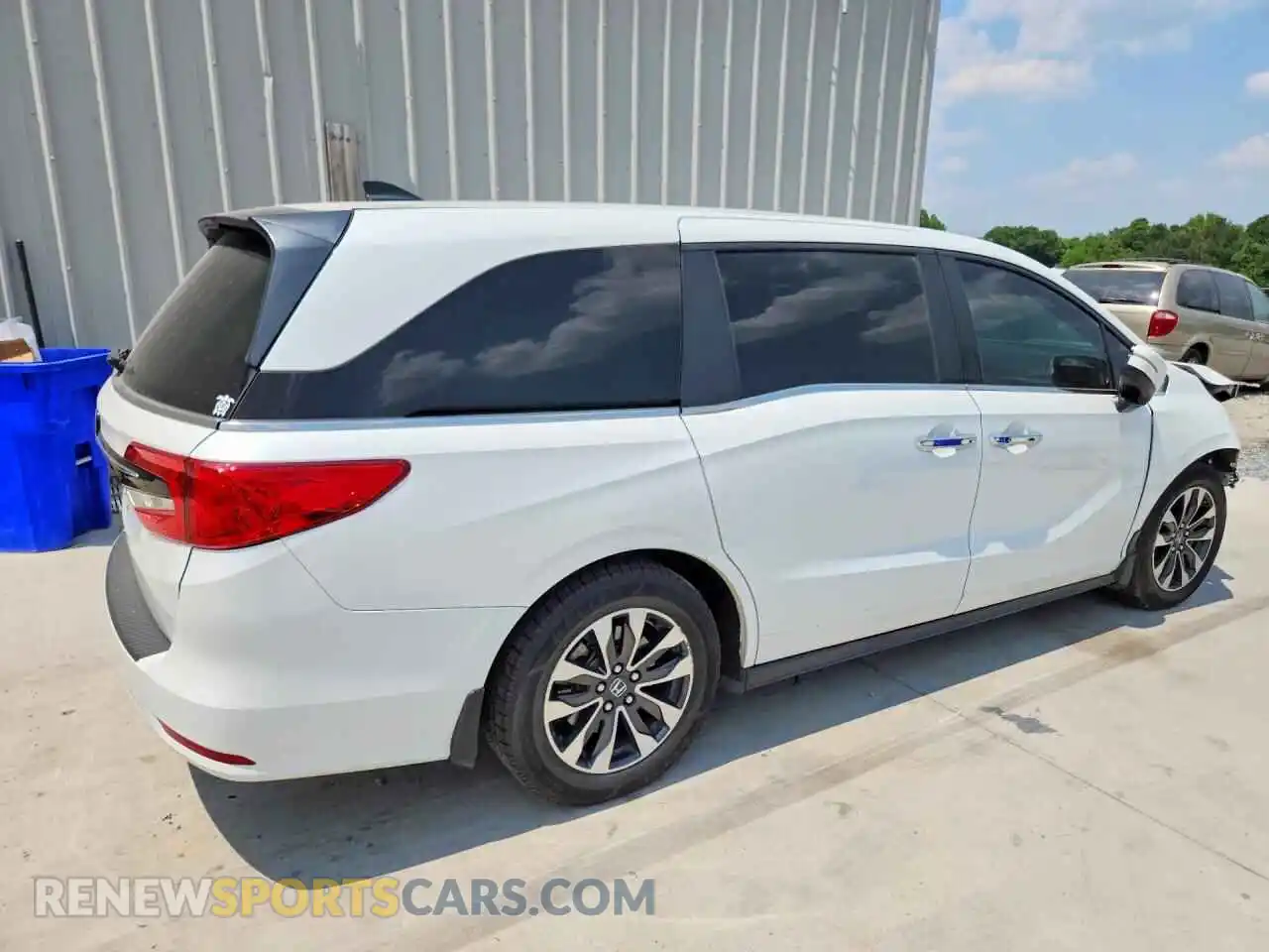 3 Photograph of a damaged car 5FNRL6H7XNB045121 HONDA ODYSSEY 2022