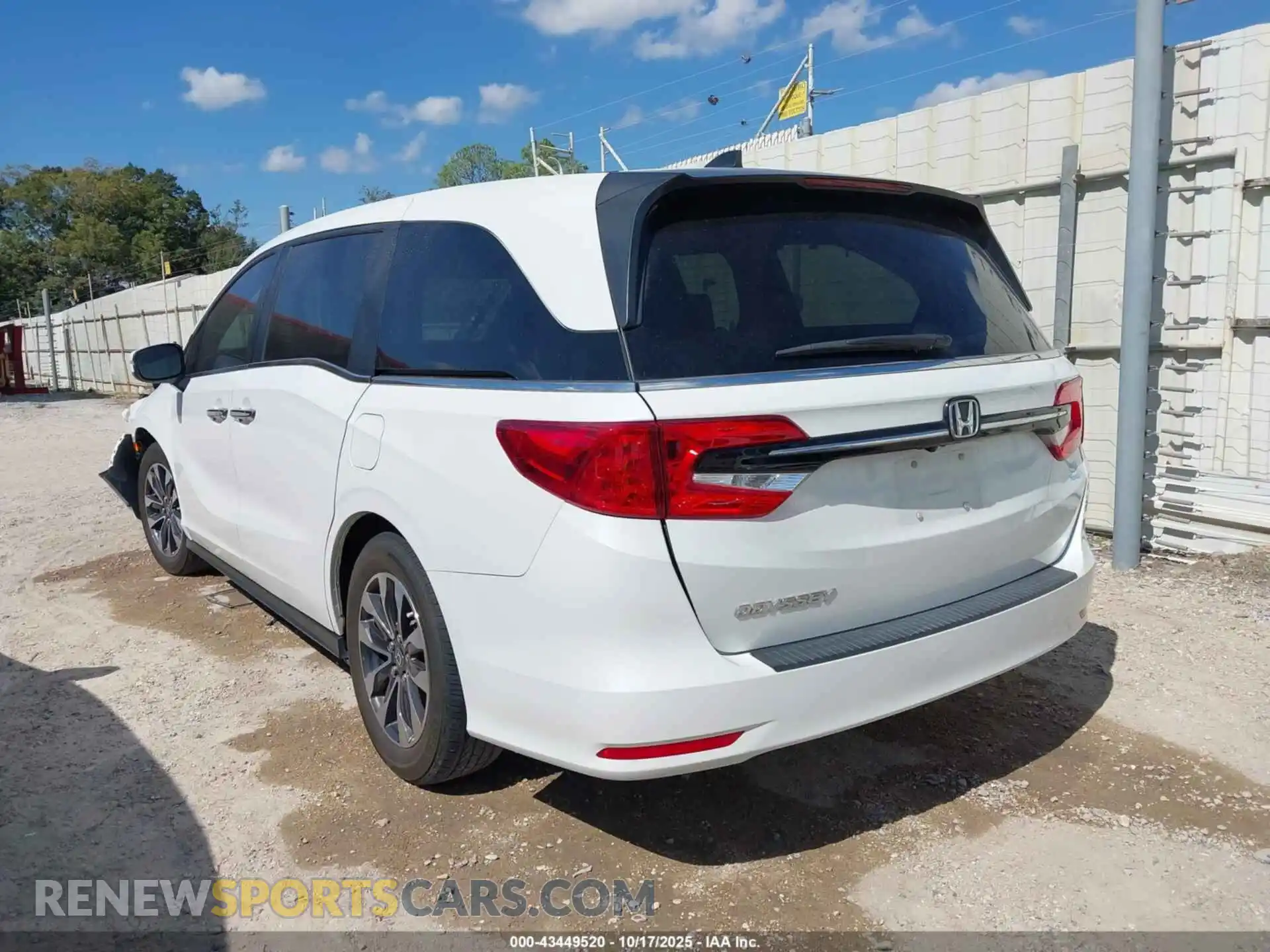 3 Фотография поврежденного автомобиля 5FNRL6H7XNB048794 HONDA ODYSSEY 2022