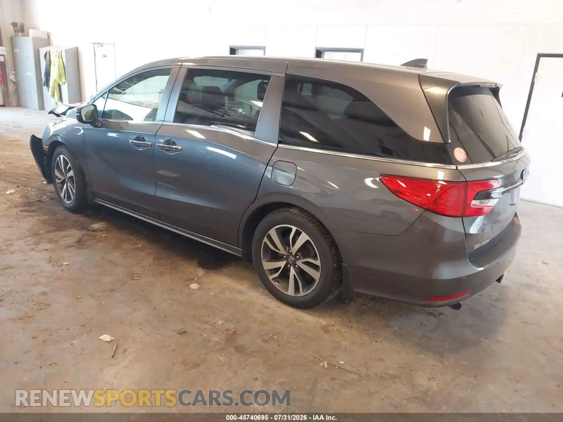 3 Фотография поврежденного автомобиля 5FNRL6H80NB002285 HONDA ODYSSEY 2022