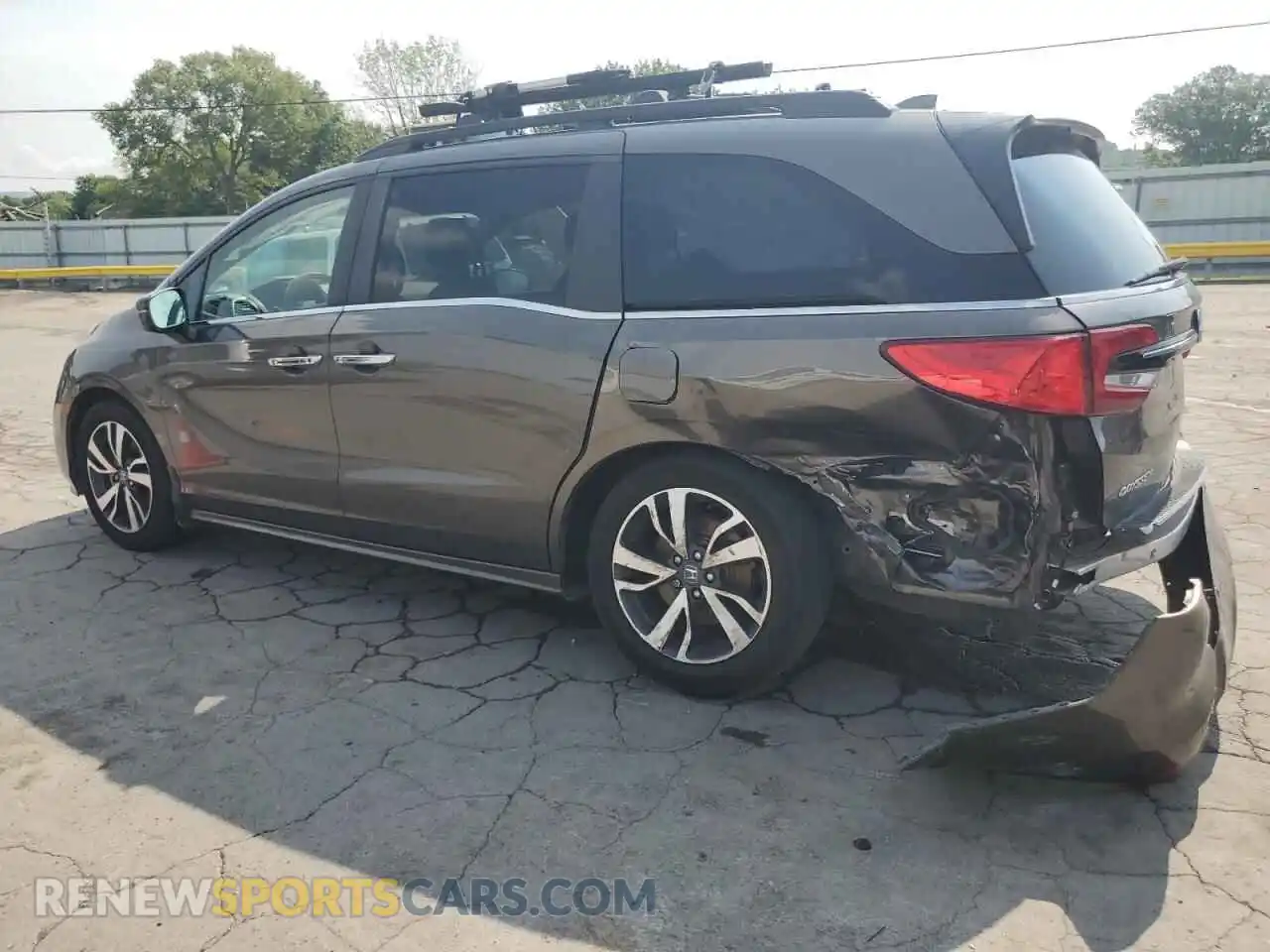 2 Фотография поврежденного автомобиля 5FNRL6H80NB008829 HONDA ODYSSEY 2022