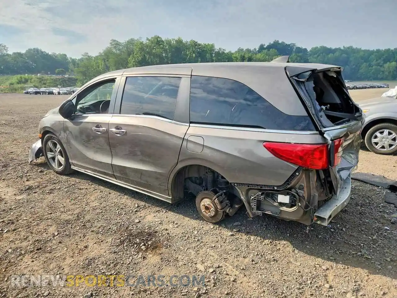 2 Photograph of a damaged car 5FNRL6H80NB016607 HONDA ODYSSEY 2022