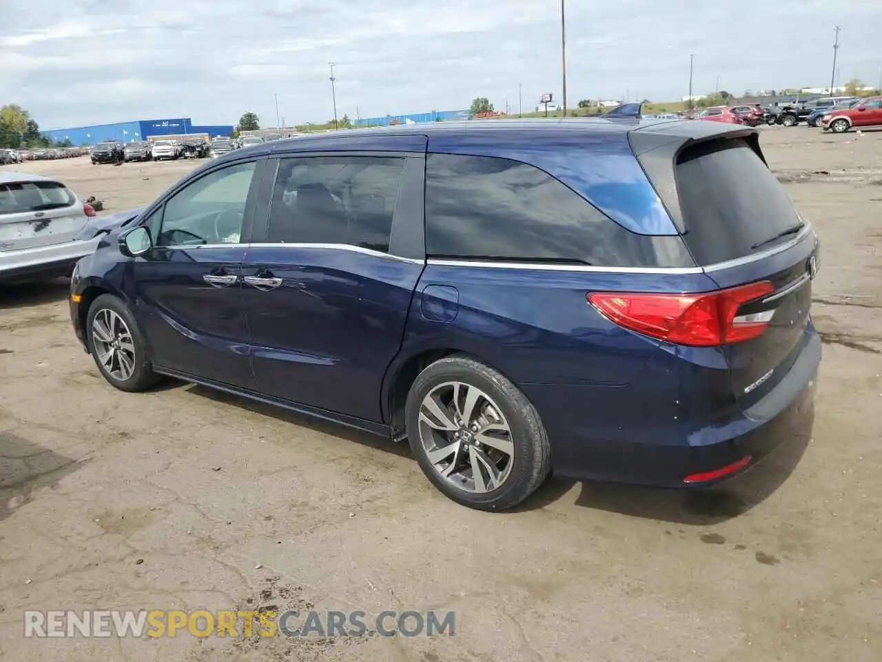 2 Фотография поврежденного автомобиля 5FNRL6H80NB027655 HONDA ODYSSEY 2022