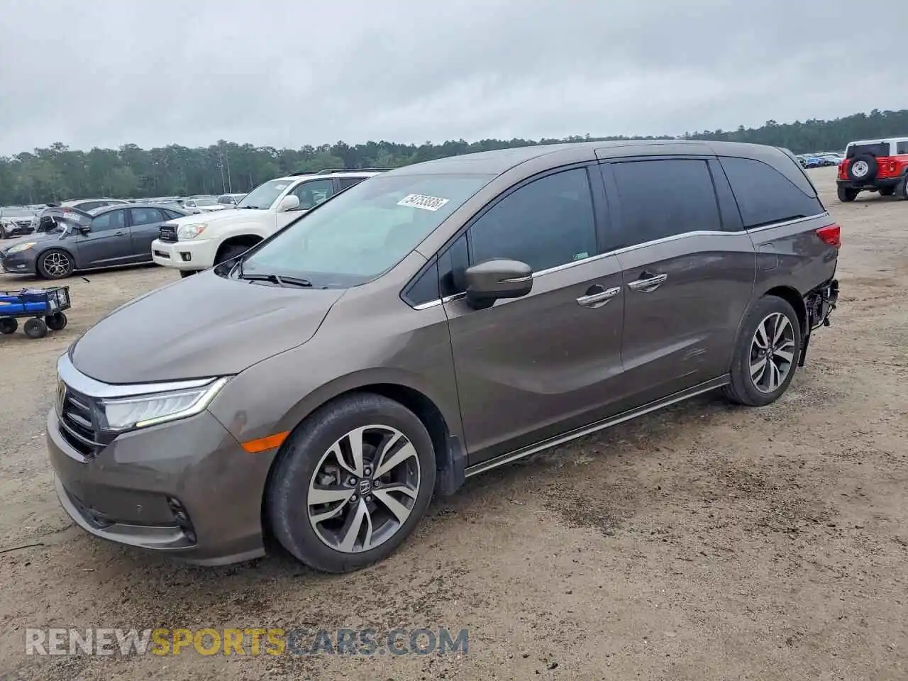 1 Фотография поврежденного автомобиля 5FNRL6H80NB042088 HONDA ODYSSEY 2022