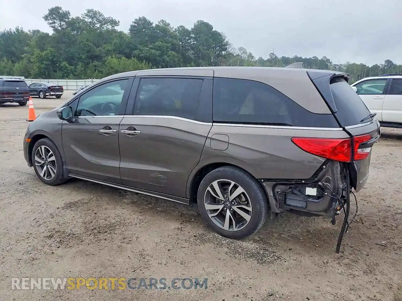 2 Фотография поврежденного автомобиля 5FNRL6H80NB042088 HONDA ODYSSEY 2022