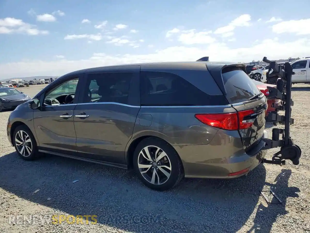 2 Фотография поврежденного автомобиля 5FNRL6H80NB067721 HONDA ODYSSEY 2022